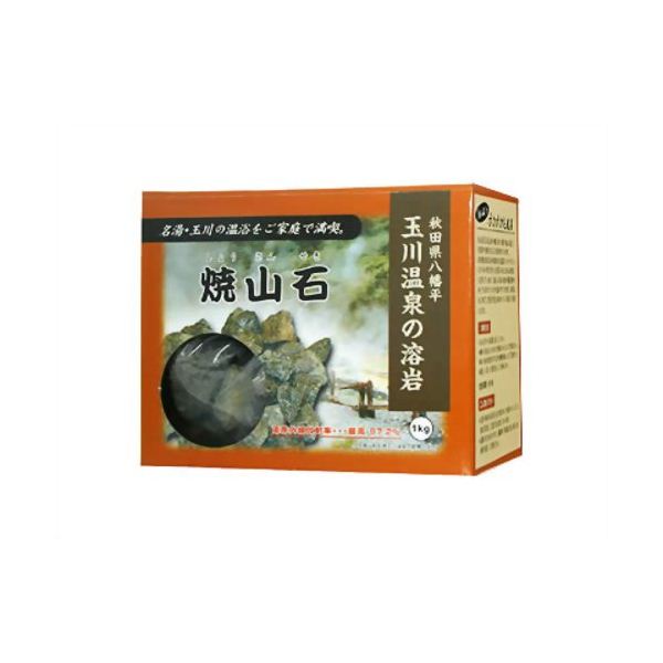 【お風呂で岩盤浴】玉川温泉の焼山石